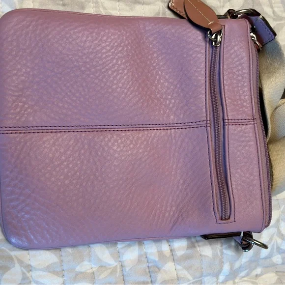 Vintage Coach Pebbled Leather Crossbody Bag -Small - Picture 7 of 16